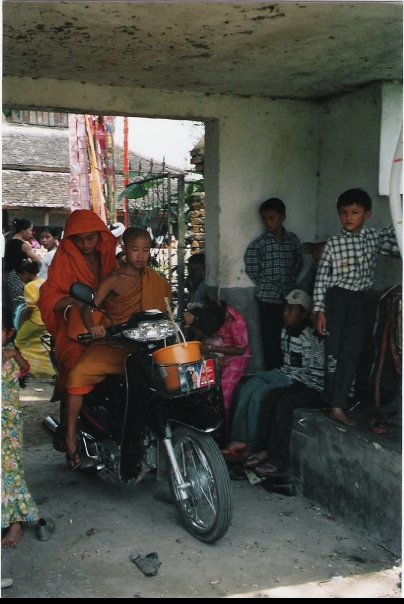Monks on Motorcycles